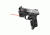 LaserMax Unimax Micro Rail Mounted Red Laser - Sub-Compact Pistols LMS-MICRO
