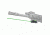 Lasermax Unimax Rail Mount Green 5mW, 532nm Laser LMS-UNI-GW
