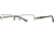 Laura Ashley Belle SELA BELL00 Progressive Prescription Eyeglasses - Gold SELA BELL005330 GO