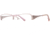 Laura Ashley Carly SELA CARL00 Progressive Prescription Eyeglasses - Antique Rose SELA CARL005335 PK