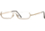 Laura Ashley Christal SELA CHRI00 Single Vision Prescription Eyewear - Gold SELA CHRI005245 GO