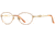 Laura Ashley Gretta SELA GRET00 Single Vision Prescription Eyewear - Toffee SELA GRET005235 BN