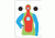 Law Enforcement Targets B-21E High Visibility Fluorescent Silhouette With Handgun Indoor Target 23x35 Inch 100 Per Case