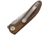 Leader Knives Fuga F103 Folding Knife, 4.38in Closed, 3.38in 4116 Stainless Blade, Walnut Handle, F103