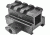 Leaper UTG 0.83in High 3 Slot Medium Profile Compact Riser Mount MNT-RS08S3