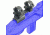 Leapers Deluxe M1 Carbine Mount Complete with 1'' Rings MNT-M1C