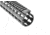 USED Leapers Keymod Compat. M and P10 17 in Super Slim Free Float Rail Handguard, Black MTU038SSKC, EDEMO3, Used, Condition Like New, Inspect and Rebox