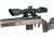 Leapers UTG 3-12X44 30mm Rifle Scope, AO, 36-Color Glass Mil-Dot, QD Rings, _x000D_ SCP3-UG312AOIEW