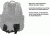 Leapers UTG 3-Day Situational Preparedness Back Pack,Black PVC-P372B