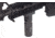 Leapers UTG 4.7in Low Profile Combat Foldable Metal Foregrip, QD Lock, Black, MNT-GRP002SQ