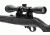 Leapers UTG 4X32 1in. True Hunter Scope, AO, TF2+, Mil-dot, w/ Rings, _x000D_ SCP-U432AOWT2