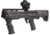 Leapers UTG Ambidextrous Combat Foregrip, Symmetric Contour, Black, RB-FGRP172B