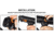 Leapers UTG Ambidextrous Combat Foregrip, Symmetric Contour, Black, RB-FGRP172B