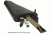 Leapers UTG AR308 A2 Style Fixed Buttstock Complete Assembly, Black, _x000D_ RB-T308FB