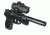 Leapers UTG ITA Red/Green T-Dot with QD Mount, Riser Adaptor, Black, 4.2in SCP-DS3840TDQ