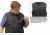 Leapers UTG Mens Adjustable Fit(S - M) Sporting Vest, Black, _x000D_ PVC-VM32BB