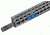Leapers UTG PRO 1.57in 4-Slot Keymod Picatinny Rail Section, Black MTURS04S