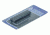 Leapers UTG PRO 3.14in 8-Slot Keymod Picatinny Rail Section, Black MTURS04M