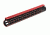 Leapers UTG PRO M-LOK AR15 15in Super Slim Rail, Black/Red Two Tone, MTU019SSMR2