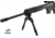 Leapers UTG PRO TBNR Bipod, 7in-9in Center Height, Picatinny, Black, TLUBP02-A