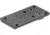 UTG Pro Super Slim RDM20 Mount for Glock Rear Sight Dovetail, Black, RDM-20GL