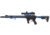Leapers UTG Ultra Slim Angled Foregrip, M-LOK, Matte Blue, MT-AFGM01B