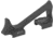 Leapers UTG Ultra Slim Angled Foregrip, Picatinny, Matte Black, MT-AFGP01