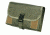 Leapers Web System Gas Mask Bag w/Buckle, Green PVC-M501G