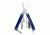 Leatherman Squirt ES4 Blue Handle Keychain Tool