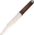 Legacy Arms Viking Utility Knife (Seax) Sword, SS PE Blade, Brown wood handle IP007