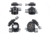 Leofoto LH-47 Series Low Profile Ball Head &amp; QR Plate, Arca, Black, LH-47