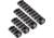 Leofoto MLP-60 M-LOK QR Plates - Picatinn, Black, MLP-60
