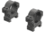 Leupold BackCountry Cross-Slot Rings, 1in Med Rings, Matte