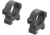 Leupold BackCountry Cross-Slot Rings, 30mm Med Rings, Matte