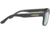 Leupold Katmai Sunglasses, Matte Black Frame, Square Emerald Mirror Lens, Polarized, Narrow-Regular, 179099