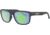 Leupold Katmai Sunglasses, Matte Black Frame, Square Emerald Mirror Lens, Polarized, Narrow-Regular, 179099