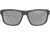 Leupold Katmai Sunglasses, Matte Black Frame, Square Shadow Gray Flash Lens, Polarized, Narrow-Regular, 179097
