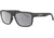 Leupold Katmai Sunglasses, Matte Black Frame, Square Shadow Gray Flash Lens, Polarized, Narrow-Regular, 179097