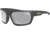 Leupold Packout Mens Sunglasses, Matte Black Frame, Square Shadow Gray Flash Lens, Polarized, Regular, 179096