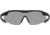 Leupold Sentinel Shooting Glasses, Matte Black Frame, Shadow Gray Flash Lens, 182669