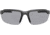 Leupold Tracer Shooting Glasses, Matte Black Frame, Oval Shadow Gray Flash Lens, Narrow-Regular, 179089
