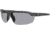 Leupold Tracer Shooting Glasses, Matte Black Frame, Oval Shadow Gray Flash Lens, Narrow-Regular, 179089