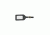 Lewis N Clark Luggage Tag Sm Black ID11HT