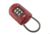 Lewis N. Clark Travel Sentry Large Dial Cable Lock, Red, One Size, TSA46RED