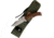 Linton Cutlery 9in Fixed Blade Hunter Knife, 9in Overall, 4in Stonewash Stainless Blade, Brown Rubber Handle, Synthetic Sheath, L95052