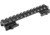 Lion Gears Tactical Picatinny 0.5 12-Slot Quick Release Riser Mount, 5in Long, Black, Low, BM1205QR