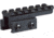 Lion Gears Tactical Picatinny 0.75" 6-Slot Riser Mount, 2.5in Long, Black, Medium, BM0607EX