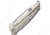 Liong Mah Designs Endevour Bling Framelock Folding Knife, 3.75in Satin Cpm S35Vn SS Drop Point, Gray Matte Finish Titanium Handle, Pocket Clip, Black Nylon Case, ENDEVOUR BLING