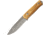 Lionsteel B41 Bushcraft Olive Wood Knife, 4.13 stonewash finish Sleipner tool steel blade, Olive wood handle, B41 UL