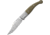 Lionsteel Gitano Slip Joint Green Folding Knife, 3.25 satin finish Niolox tool steel clip point bl, Green canvas micarta handle, GT01 CVG
